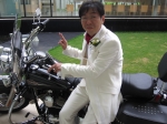 バイク入場